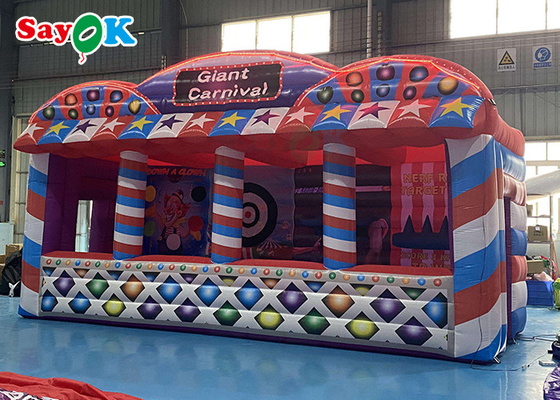 Tente gonflable commerciale d'air de partie de carnaval pour la cabine de jeu d'explosion d'enfants