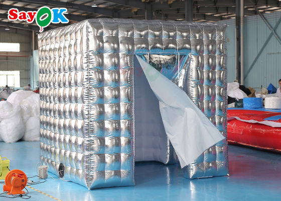 Mur gonflable de fond de cabine de photo d'Oxford LED de tente gonflable de partie à télécommande pour de grands événements