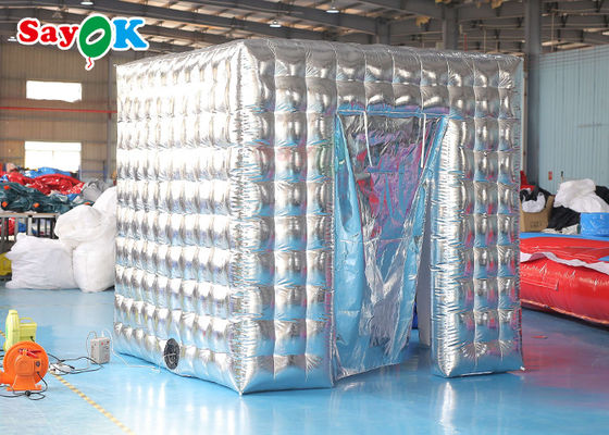 Mur gonflable de fond de cabine de photo d'Oxford LED de tente gonflable de partie à télécommande pour de grands événements