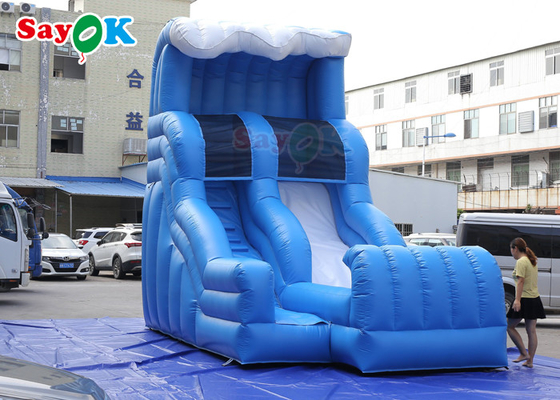 Slide gonflable humide et sec Commercial Slide gonflable à l'eau pour les enfants