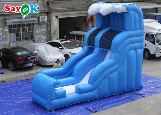 Slide gonflable humide et sec Commercial Slide gonflable à l'eau pour les enfants