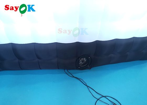 Tente gonflable de cabine de photo de GV cabine visuelle de photo de 360 ​​degrés avec la lumière de LED