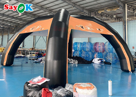 Tente gonflable faite sur commande d'araignée d'explosion de structure de soutien de tente d'air de PVC 7x4m