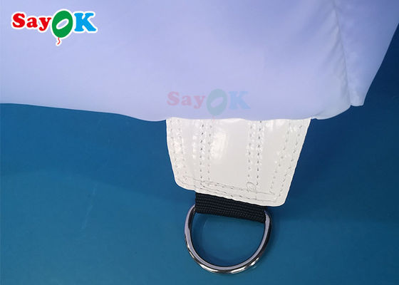 Tente gonflable LED personnalisée Oxford Tente gonflable cube Centre de fête carré Marquise pour exposition