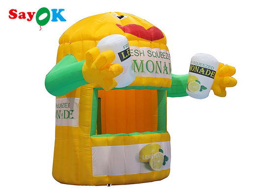 Tente gonflable à gazon Tente extérieure Tente gonflable à limonade avec souffleur d'air pour la promotion