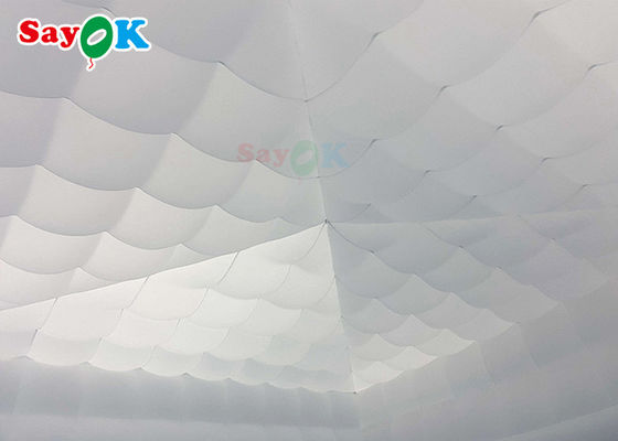 Tente gonflable blanche pour les fêtes
