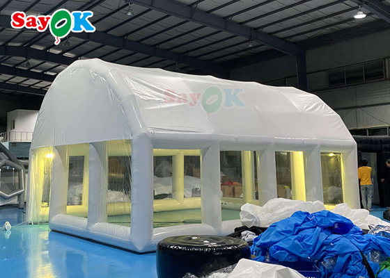 dôme hermétique clair de tente gonflable d'air de PVC de 0.55Mm pour la couverture de piscine