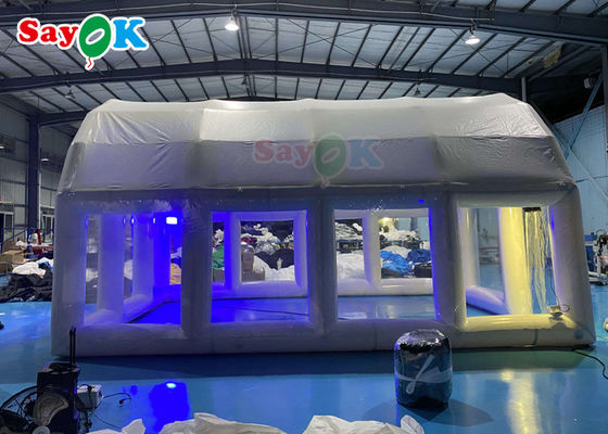 Tente de maison gonflable 0,55 mm Pvc Tente gonflable à air clair dôme hermétique Pour couverture de piscine
