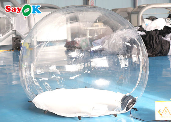 Tente de camping à bulles gonflables transparente Tente à bulles gonflables Camping familial Fêtes dans le jardin Regarder les étoiles