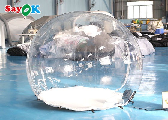 Tente de camping à bulles gonflables transparente Tente à bulles gonflables Camping familial Fêtes dans le jardin Regarder les étoiles