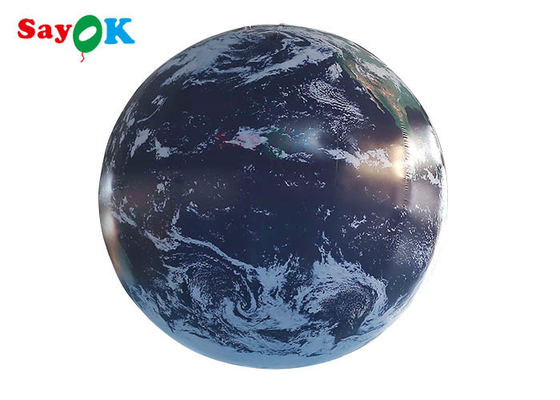 Globe gonflable de la terre de PVC d'OEM pour annoncer la boule de planète d'explosion