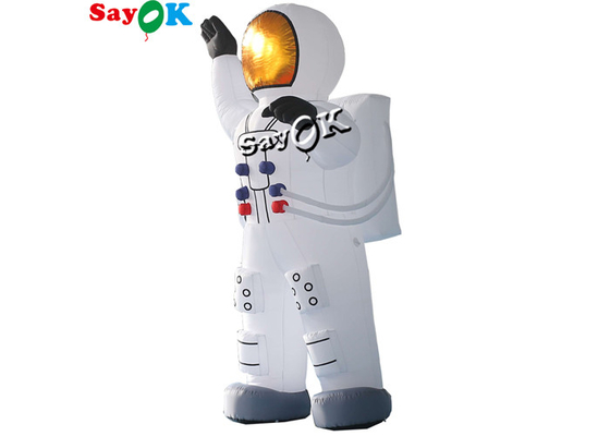 4m 13ft Portable Blanc personnages gonflables gonflables Astronaute Cosmonaute Pour la décoration du musée de la science