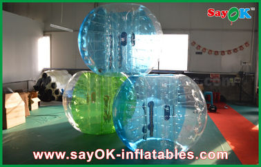 Le football de butoir de bulle de boule de football du football coloré gonflable géant du jeu PVC/TPU pour les jeux de plein air