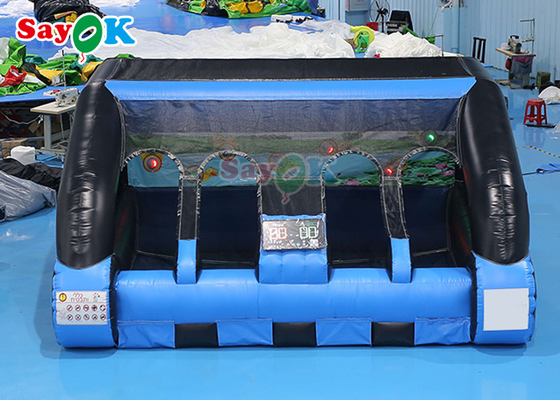 Jeux de Mini Shooting Gallery Inflatable Ips de partie pour le terrain de jeu d'enfants d'adultes