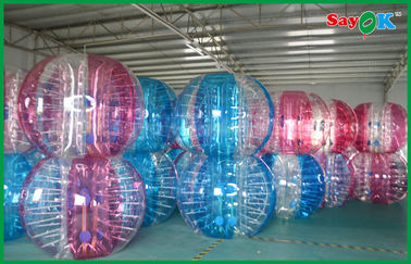Jeux gonflables de sports de costume de jeu de boule de butoir gonflable de sumo, équipement géant du football de bulle pour l'adulte