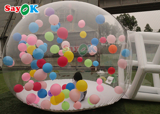 2m 5m Bubble Bounce House Room Gonflable Clear Domes Kids Tente pleine d'entrain