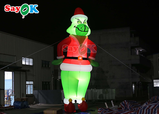Ballon gonflable fait sur commande Santa Christmas For Decoration d'Inflable Grinch de personnages de dessin animé