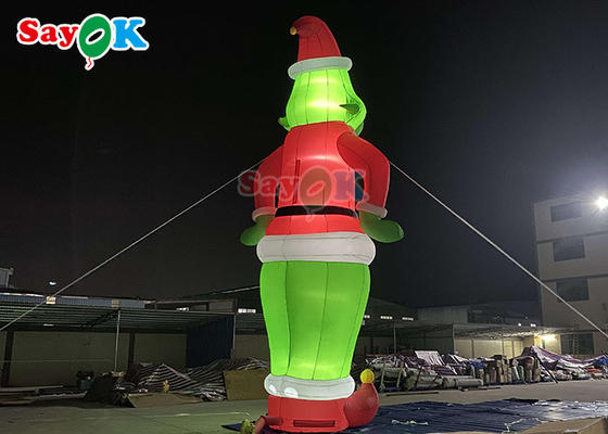 Ballon gonflable fait sur commande Santa Christmas For Decoration d'Inflable Grinch de personnages de dessin animé