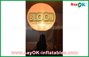 Ballon debout d'éclairage de tissu d'Oxford de trépied gonflable de décoration avec la copie