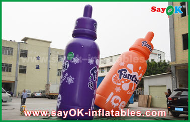 Bouteille gonflable géante de boissons de conducteur de bébé de produits gonflables faits sur commande de la publicité