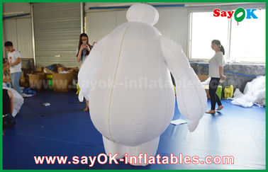 Costume gonflable de mascotte de Baymax/robot gonflable Baymax pour le parc d'attractions d'enfants
