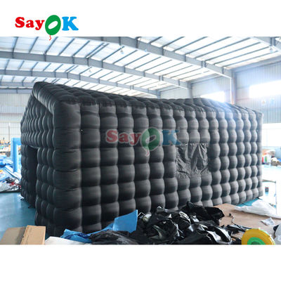 Éclairage portable LED Disco Tente de club de nuit mobile gonflable Cube Tente de fête gonflable Club de nuit à louer