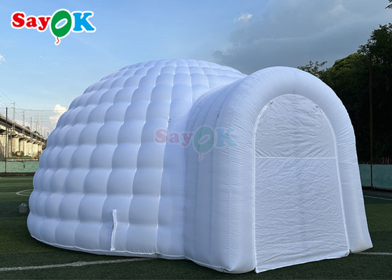 La coutume allumant la tente gonflable d'air d'explosion de tente de dôme d'igloo pour extérieur