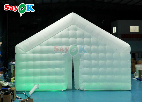 Tente blanche gonflable extérieure polyvalente pour les fêtes de mariage