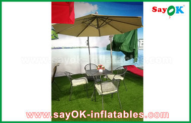 Sautez vers le haut du matériel en nylon en porte-à-faux du parapluie 190T de patio de Sun de jardin extérieur de plage de tente de plage