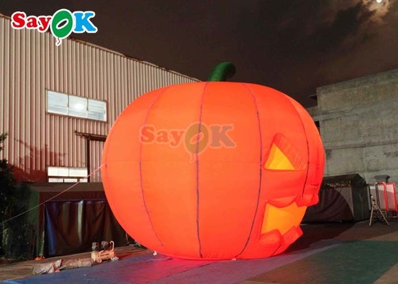 16.4FT Décoration de citrouille gonflable pour Halloween en plein air Impression numérique