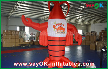 Grand homard gonflable rouge pour annoncer la décoration/modèle artificiel géant de homard