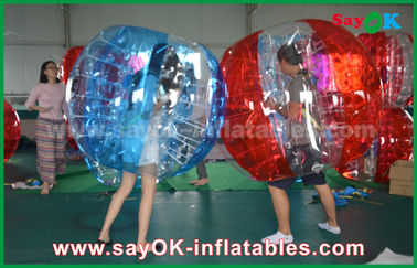 Les jeux gonflables de jardin de jeux de la Reine de taille de sports gonflables de PVC/TPU bouillonnent le football de boule