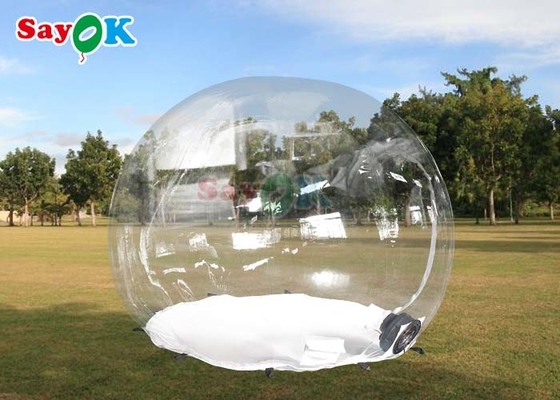 Tente gonflable à bulles de 2 mètres maison dôme salle d'exposition extérieure claire