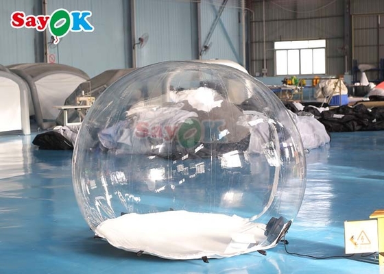 Tente gonflable à bulles de 2 mètres maison dôme salle d'exposition extérieure claire