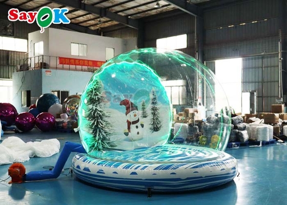 Boule de neige gonflable géante Boule de neige gonflable Boule de neige gonflable pour Noël