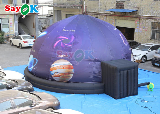 Tente de planétarium gonflable portable 360 projection mobile Tente d'événement planétarium dôme