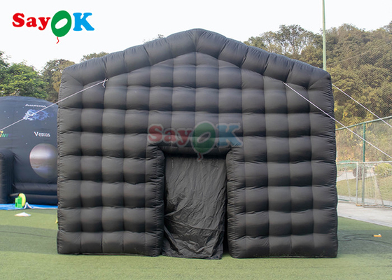 Tente d'événement gonflable confortable et robuste Tente de club de nuit de marque personnalisée