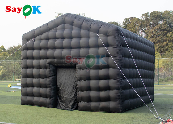 Tente d'événement gonflable confortable et robuste Tente de club de nuit de marque personnalisée