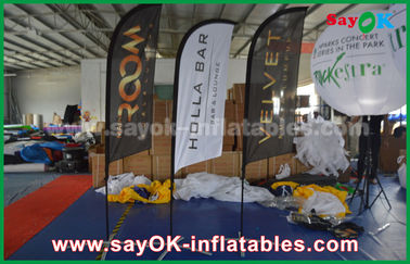 Tente gonflable portative de pliage de drapeau de souffleur de tente extérieure de partie pour la promotion/publicité
