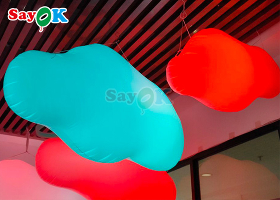 Pvc ballon gonflable nuageux coloré pour la décoration de la fête de mariage