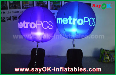 Entreprise de location légère gonflable menée variable de décoration de ballon de sac à dos de lumières