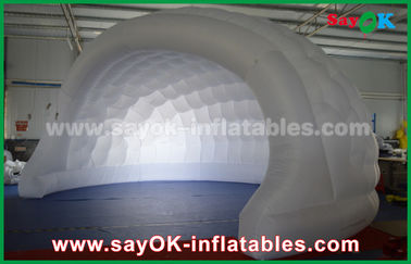 Tente gonflable d'air de globe de tissu gonflable de la tente 210D Oxford pour l'événement/LED allumant la tente gonflable de pelouse