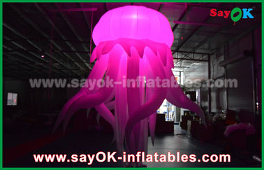 Éclairage gonflable géant de poulpe/mante d'éclairage d'animal de mer pour la décoration ou la partie
