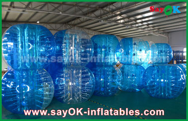 Jeux gonflables durables gonflables de sports de jeu de ballon de football/boule gonflable transparente de bulle de PVC TPU