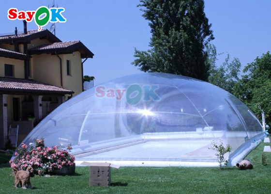 En extérieur personnalisé Transparent Clear imperméable à l'eau PVC Couverture de natation Tentes d'hiver Enclosures Dôme à bulles