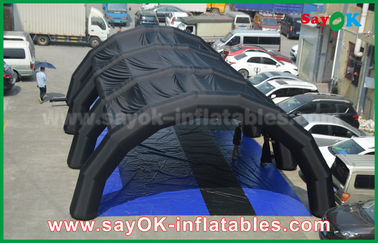 Le camping gonflable de tente a adapté la tente aux besoins du client gonflable de tunnel de PVC Tarpulin de 0,55 millimètres pour la publicité/promotion