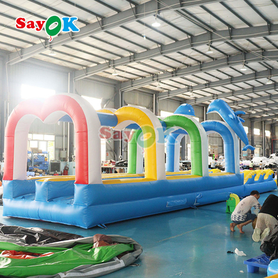 Glissière d'eau pour enfants gonflable et glissière d'eau avec piscine sur mesure