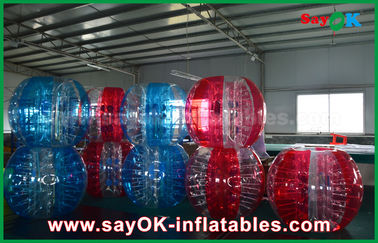De jeux gonflables de pelouse de bulle gonflable du football transparent de PVC/TPU boule humaine pour adulte/enfant