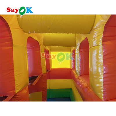 Glissière gonflable extérieure simple PVC Glissière gonflable pour enfants