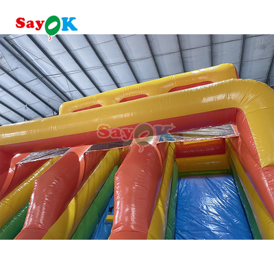 Glissière gonflable extérieure simple PVC Glissière gonflable pour enfants